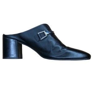 ASOS Chunky Heel Black Mule‎ size 10